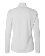 Adidas A400, Women's Lightweight Quarter-zip Pullover, White