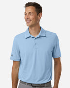 Adidas A514, Men's Ultimate365 Solid Polo, Clear Sky