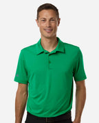 Adidas A514, Men's Ultimate365 Solid Polo, Court Green