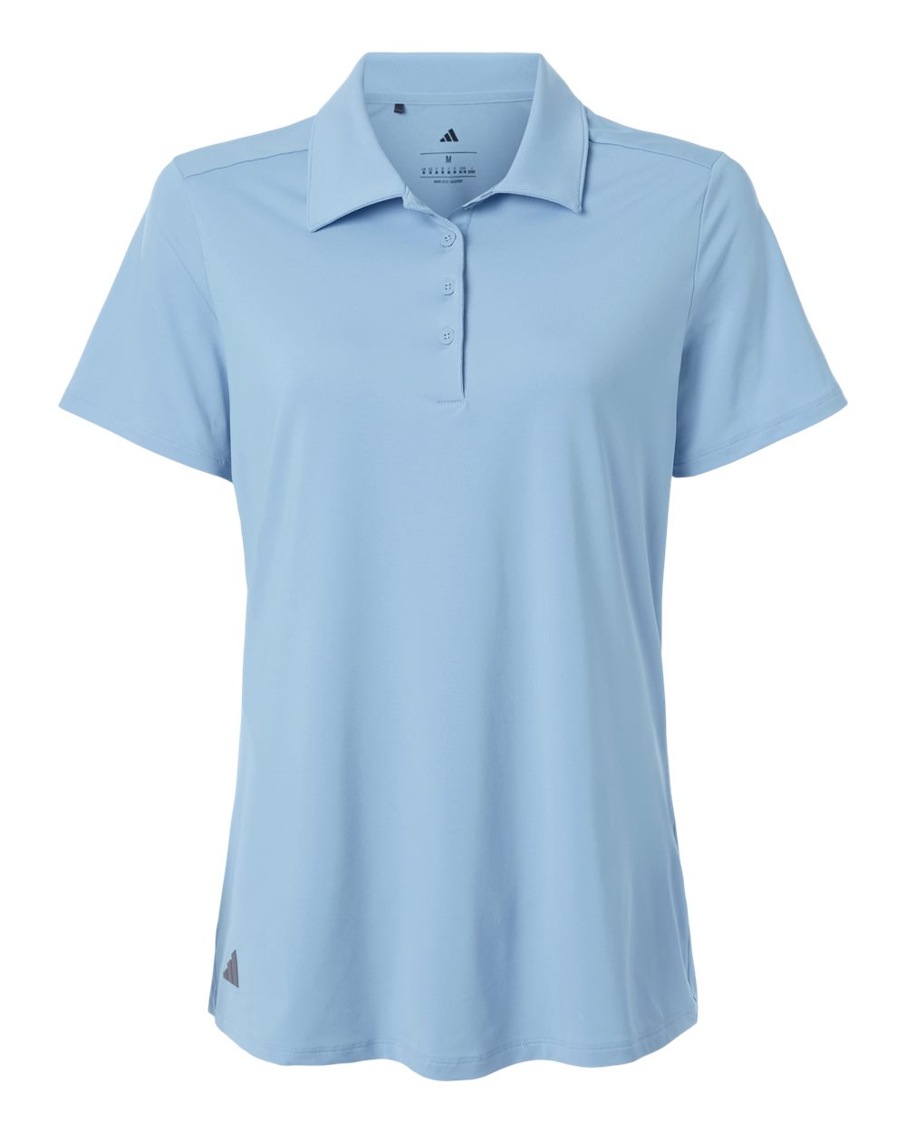 Adidas A515, Women's Ultimate365 Solid Polo, Clear Sky