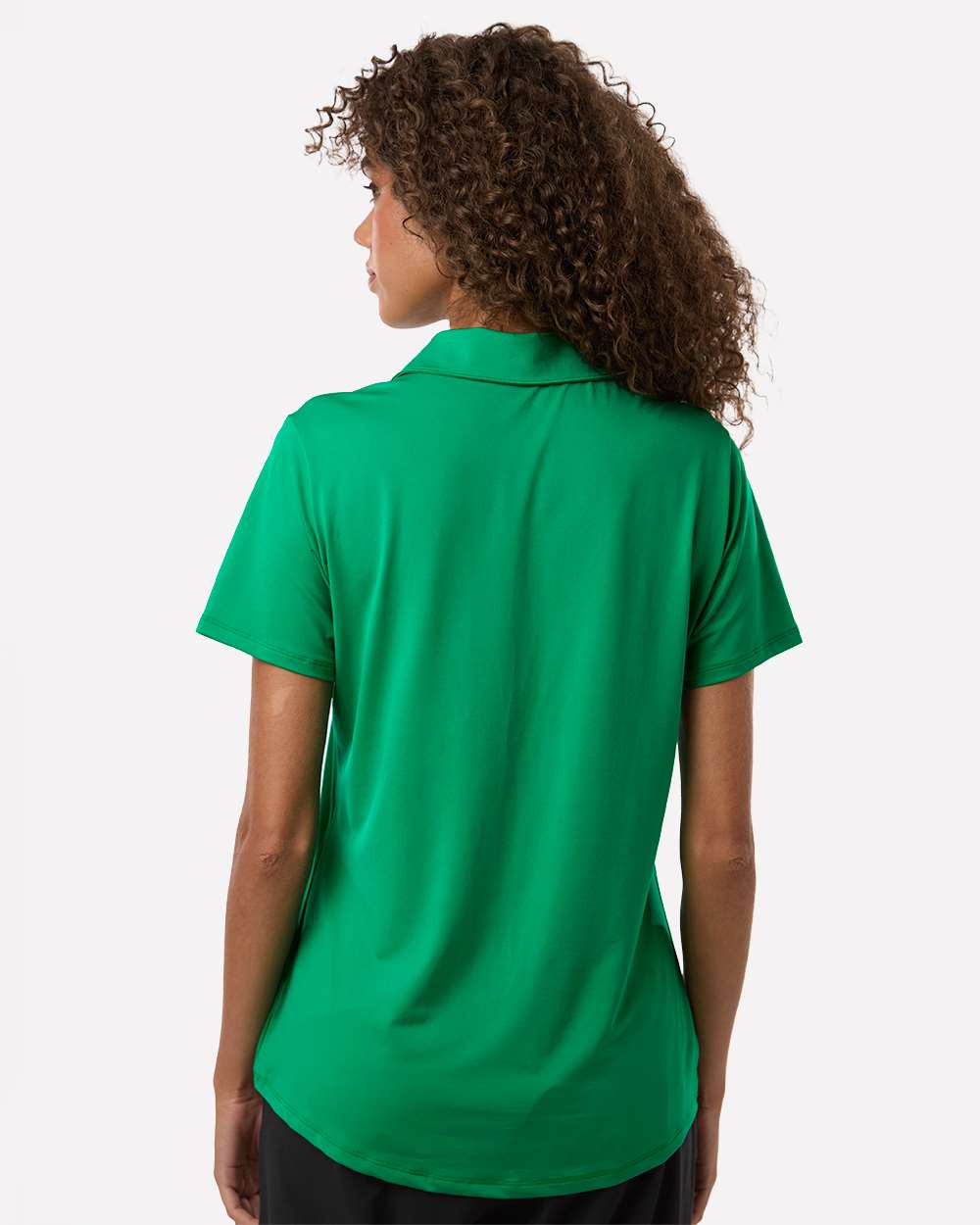 Adidas A515, Women's Ultimate365 Solid Polo, Court Green