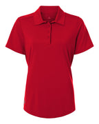 Adidas A515, Women's Ultimate365 Solid Polo, Power Red