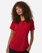 Adidas A515, Women's Ultimate365 Solid Polo, Power Red
