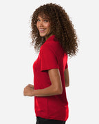 Adidas A515, Women's Ultimate365 Solid Polo, Power Red