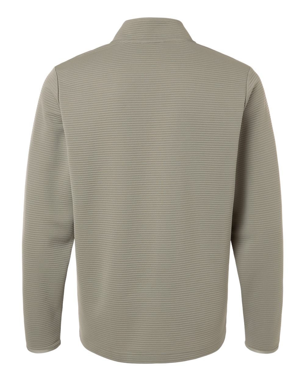 Adidas A588, Men's Spacer Quarter-zip Pullover, Silver Pebble