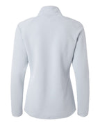 Adidas A589, Women's Spacer Quarter-zip Pullover, Halo Blue