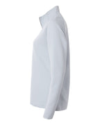 Adidas A589, Women's Spacer Quarter-zip Pullover, Halo Blue