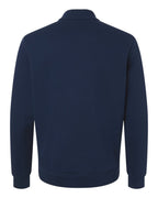 Adidas A721, Men's Elevated Fleece Quarter-zip Pullover, Collegiate Navy
