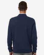 Adidas A721, Men's Elevated Fleece Quarter-zip Pullover, Collegiate Navy
