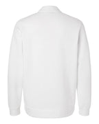 Adidas A721, Men's Elevated Fleece Quarter-zip Pullover, Core White