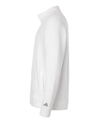 Adidas A721, Men's Elevated Fleece Quarter-zip Pullover, Core White