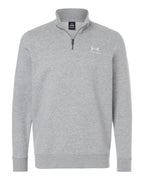 Under Armour 6012710, Fleece - Premium - Crew, Mod Grey Light Heather/ White