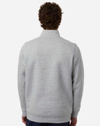 Under Armour 6012710, Fleece - Premium - Crew, Mod Grey Light Heather/ White