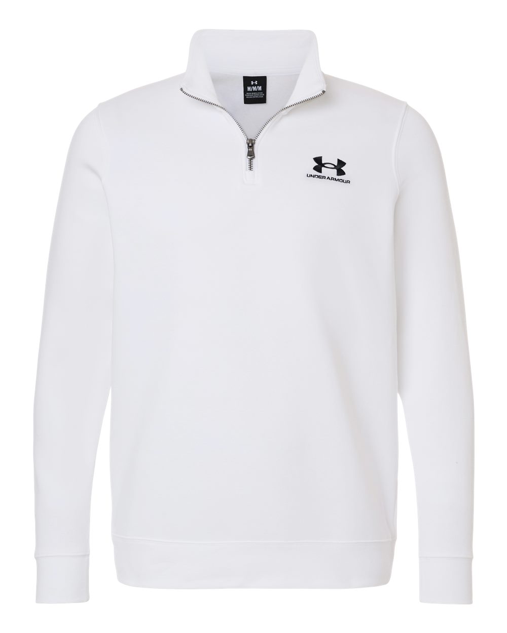 Under Armour 6012710, Fleece - Premium - Crew, White/ Black