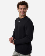 Under Armour 6014160, Fleece - Premium - Crew, Black/ White