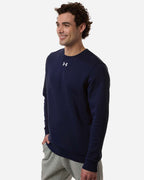 Under Armour 6014160, Fleece - Premium - Crew, Midnight Navy/ White