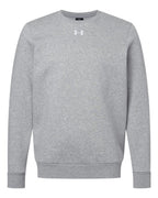 Under Armour 6014160, Fleece - Premium - Crew, Mod Grey Light Heather/ White