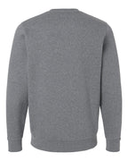 Under Armour 6014160, Fleece - Premium - Crew, Pitch Grey Medium Heather/ White