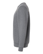 Under Armour 6014160, Fleece - Premium - Crew, Pitch Grey Medium Heather/ White
