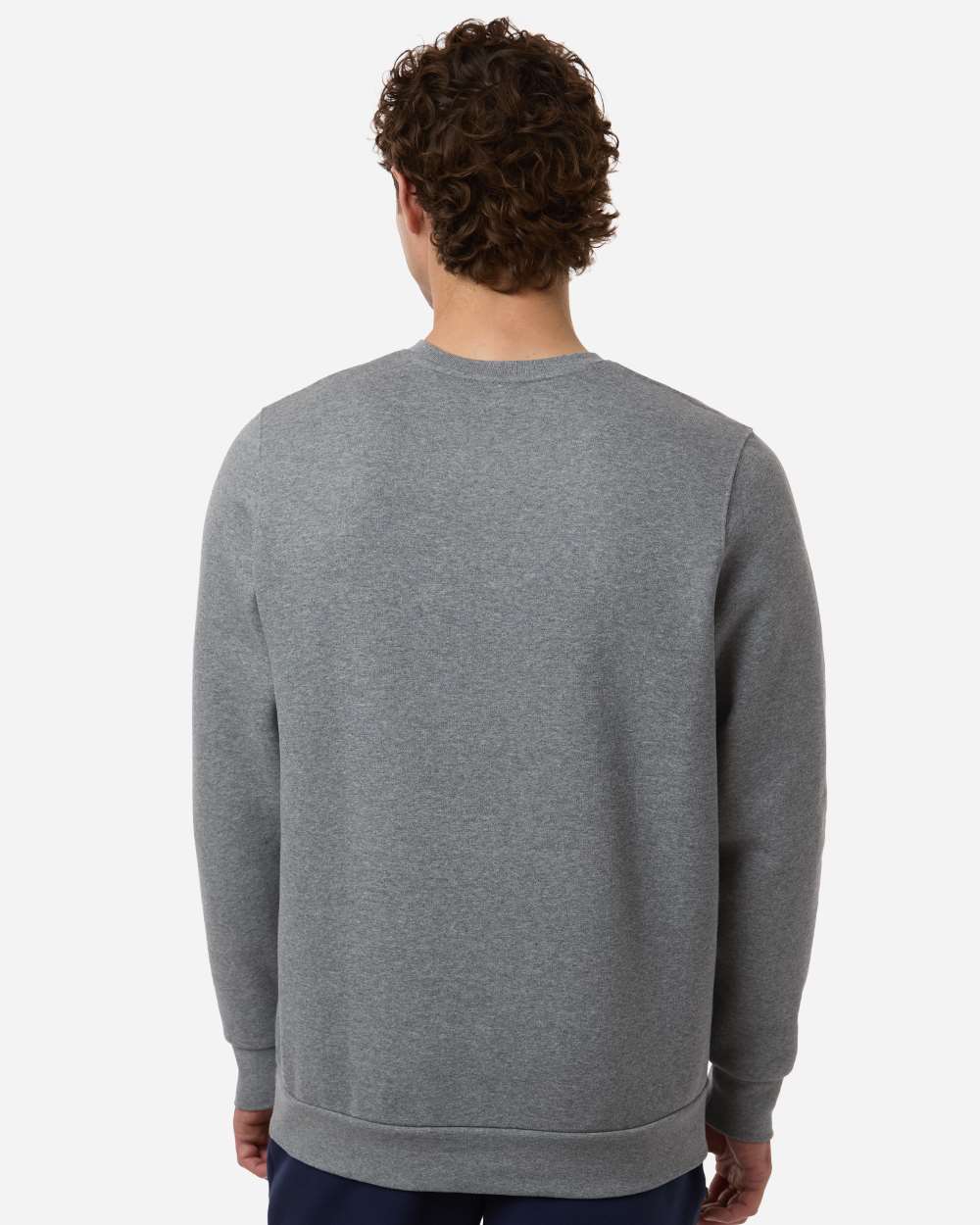 Under Armour 6014160, Fleece - Premium - Crew, Pitch Grey Medium Heather/ White