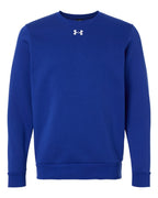 Under Armour 6014160, Fleece - Premium - Crew, Royal/ White