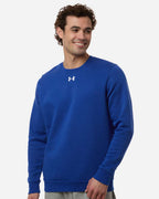 Under Armour 6014160, Fleece - Premium - Crew, Royal/ White
