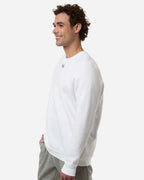 Under Armour 6014160, Fleece - Premium - Crew, White/ Pitch Grey Medium Heather