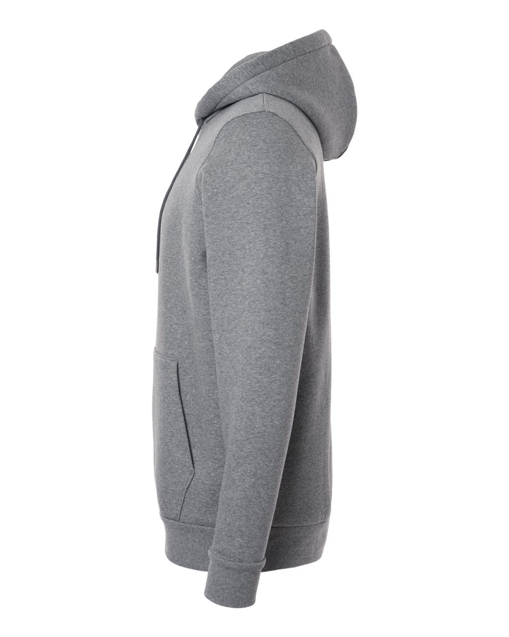 Under Armour 6014161, Fleece - Premium - Hood, Pitch Grey Medium Heather/ White