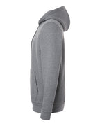 Under Armour 6014161, Fleece - Premium - Hood, Pitch Grey Medium Heather/ White