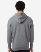 Under Armour 6014161, Fleece - Premium - Hood, Pitch Grey Medium Heather/ White