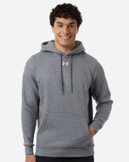 Under Armour 6014161, Fleece - Premium - Hood, Pitch Grey Medium Heather/ White