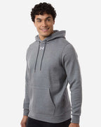 Under Armour 6014161, Fleece - Premium - Hood, Pitch Grey Medium Heather/ White