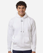 Under Armour 6014161, Fleece - Premium - Hood, White/ Pitch Grey Medium Heather