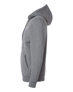 Under Armour 1373881, Fleece - Premium - Hood, Pitch Grey Medium Heather/ White