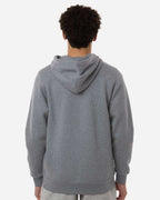 Under Armour 1373881, Fleece - Premium - Hood, Pitch Grey Medium Heather/ White