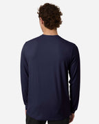 Under Armour 6014166, T-Shirts - Long Sleeve, Midnight Navy/ White