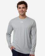 Under Armour 6014166, T-Shirts - Long Sleeve, Mod Grey/ White