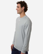 Under Armour 6014166, T-Shirts - Long Sleeve, Mod Grey/ White