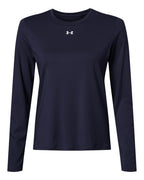 Under Armour 6014457, T-Shirts - Long Sleeve, Midnight Navy/ White