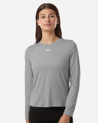 Under Armour 6014457, T-Shirts - Long Sleeve, Mod Grey/ White