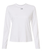 Under Armour 6014457, T-Shirts - Long Sleeve, White/ Pitch Grey