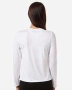 Under Armour 6014457, T-Shirts - Long Sleeve, White/ Pitch Grey