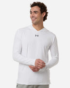 Under Armour 6014164, T-Shirts - Long Sleeve, White/ Pitch Grey