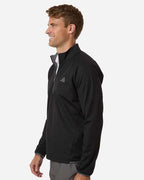 Adidas A2027, Men's Ultimate365 Wind Quarter-zip Pullover, Black
