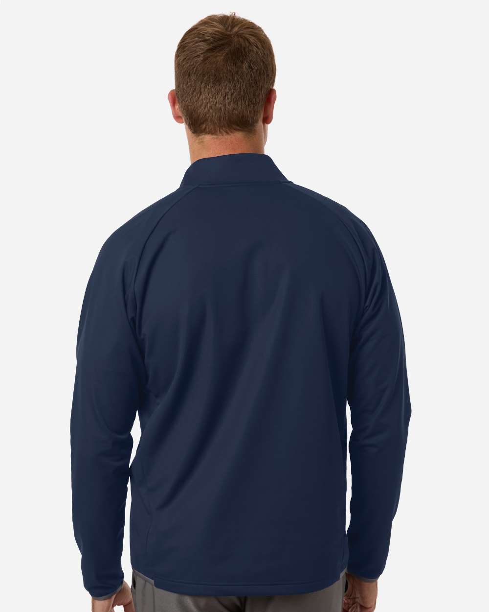 Adidas A2027, Men's Ultimate365 Wind Quarter-zip Pullover, Collegiate Navy