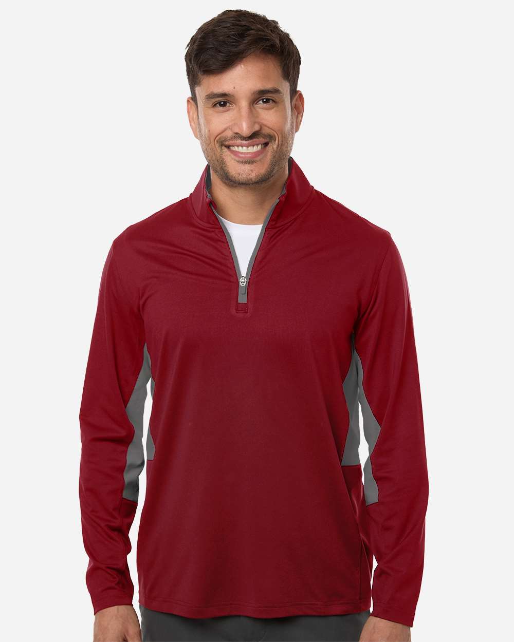 Puma Golf 628858, Knits & Layering, Dark Crimson/ Slate Sky