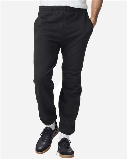 Gildan 16577, 18100 Unisex Heavy Blend Pocket Sweatpants, Black