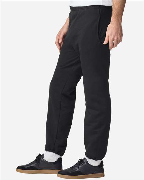 Gildan 16577, 18100 Unisex Heavy Blend Pocket Sweatpants, Black