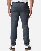Gildan 18100, Unisex Heavy Blend Pocket Sweatpants, Dark Heather