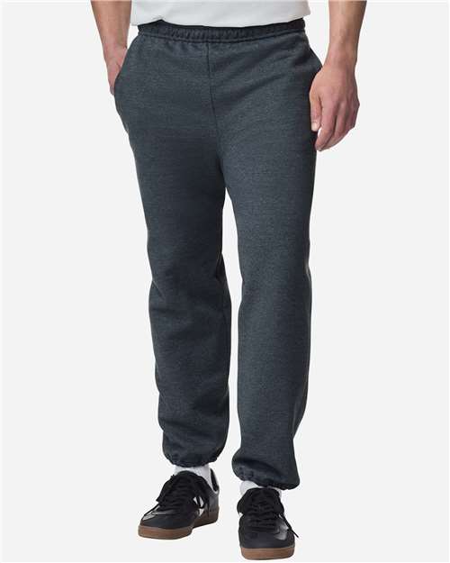 Gildan 16577, 18100 Unisex Heavy Blend Pocket Sweatpants, Dark Heather